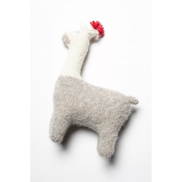 Free People Llama Miss March Wool Alpaca Stuffed Animal Toy - Picture 1 of 9